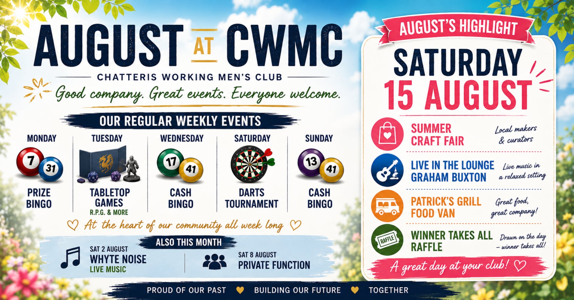 August at CWMC