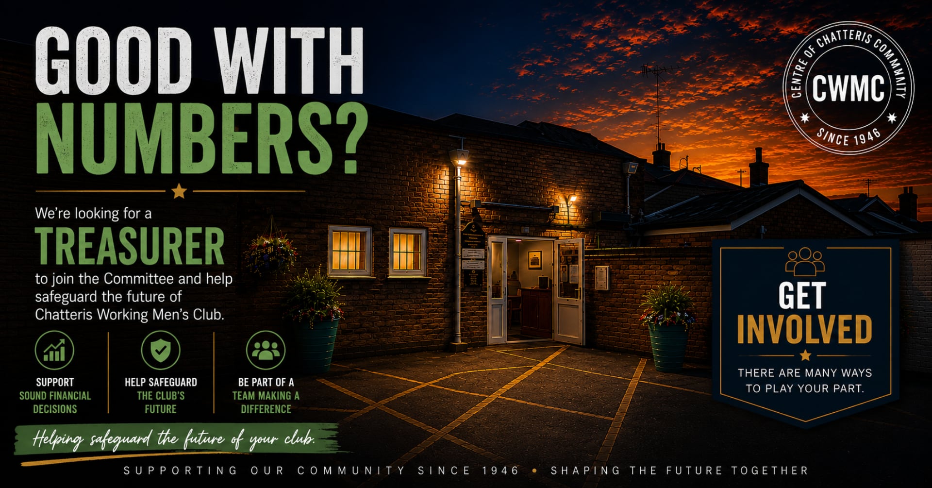 Good with Numbers - Get Involved at Chatteris WMC