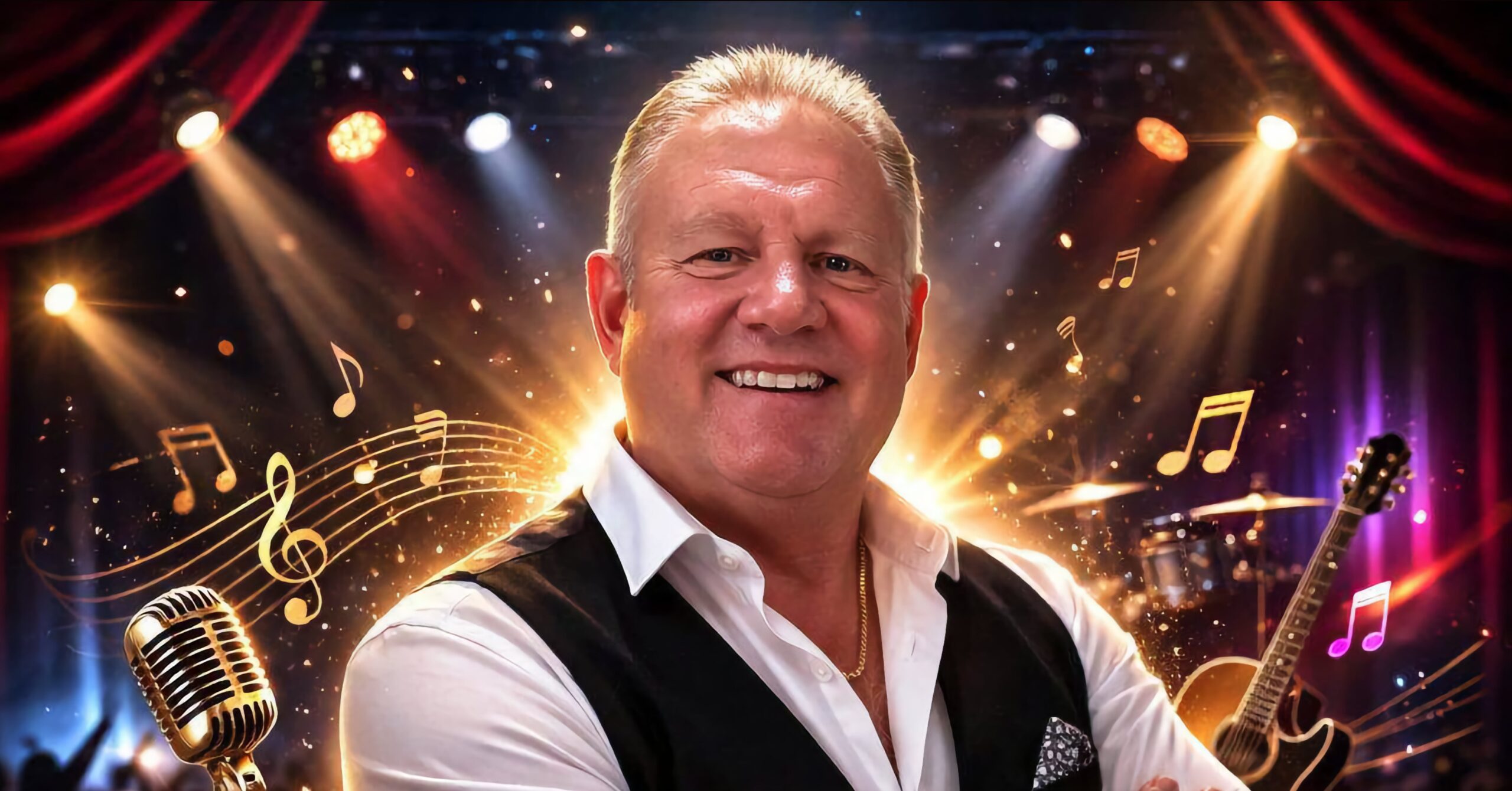 Dale Diamond performing live at Chatteris WMC
